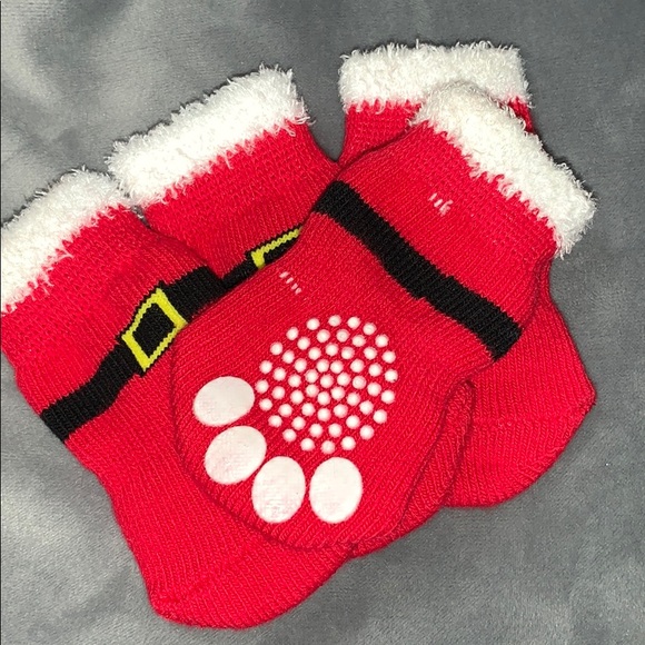 Christmas socks for dog size S - Picture 2 of 2